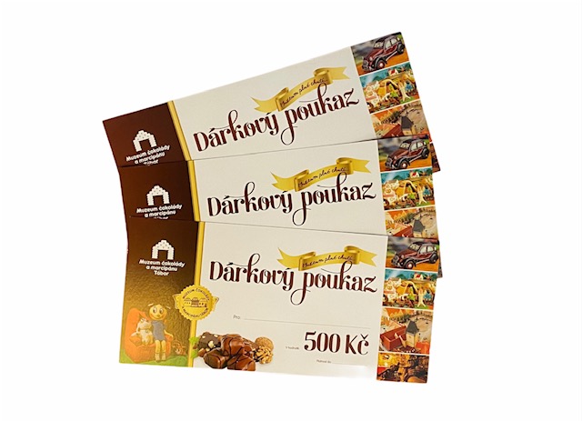 Dárkový poukaz do Muzea čokolády a marcipánu