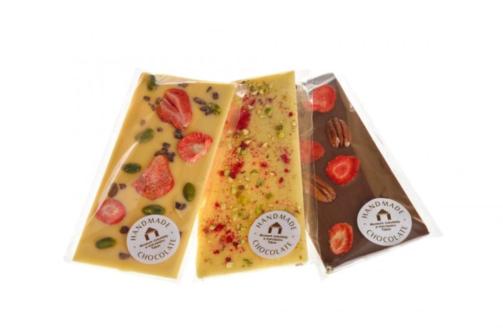Crazy čokoláda mléčná pekan - jahoda 90 g