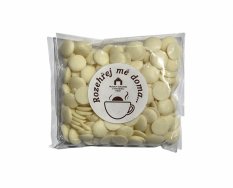 Čokoládové pecky bílá čokoláda 100g