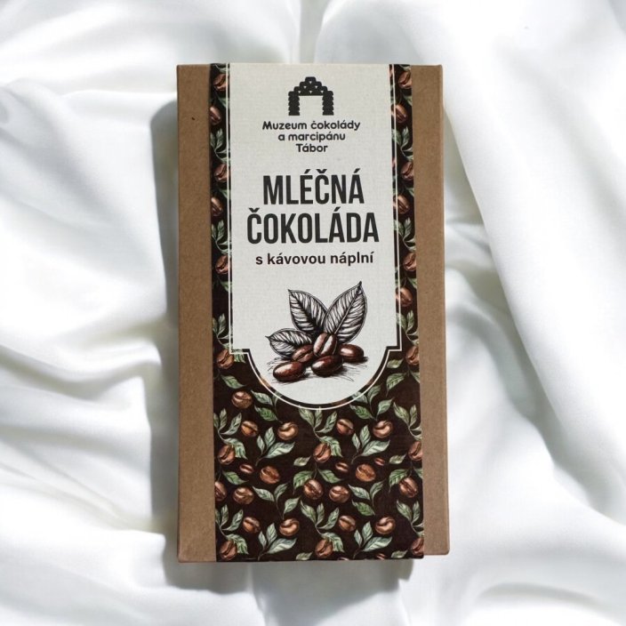 Mléčná čokoláda s kávovou náplní 75 g