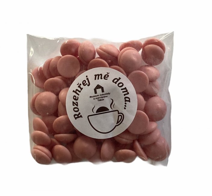 Čokoládové pecky Jahoda 100g