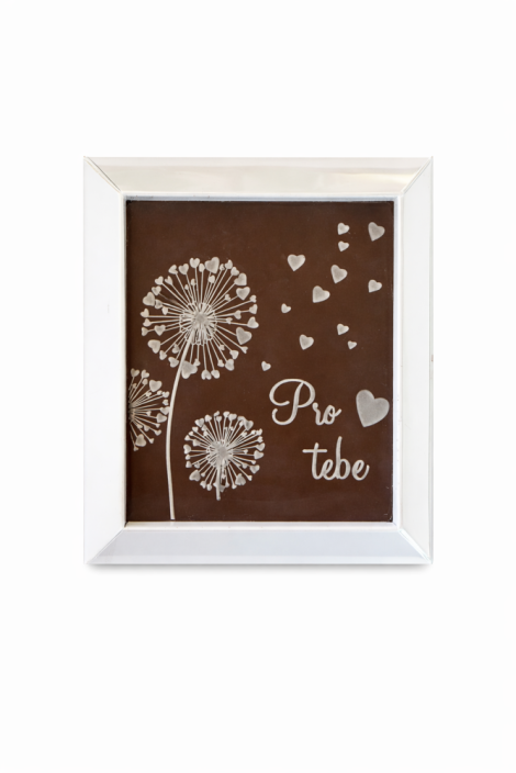 Reliéfní čokoláda hořká 30 g